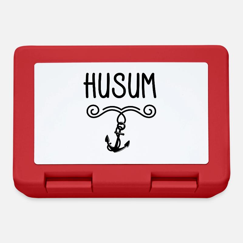 Husum - Brotdose - Rot