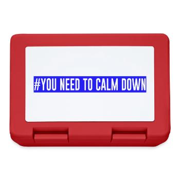 #You need to calm down - Blue! - Brotdose - Rot - Vorne