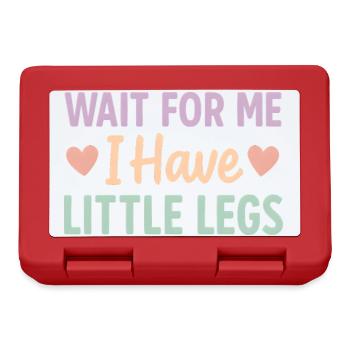 Cute Saying Humor Meme Funny Gift Idea - Lunchbox - red - Front