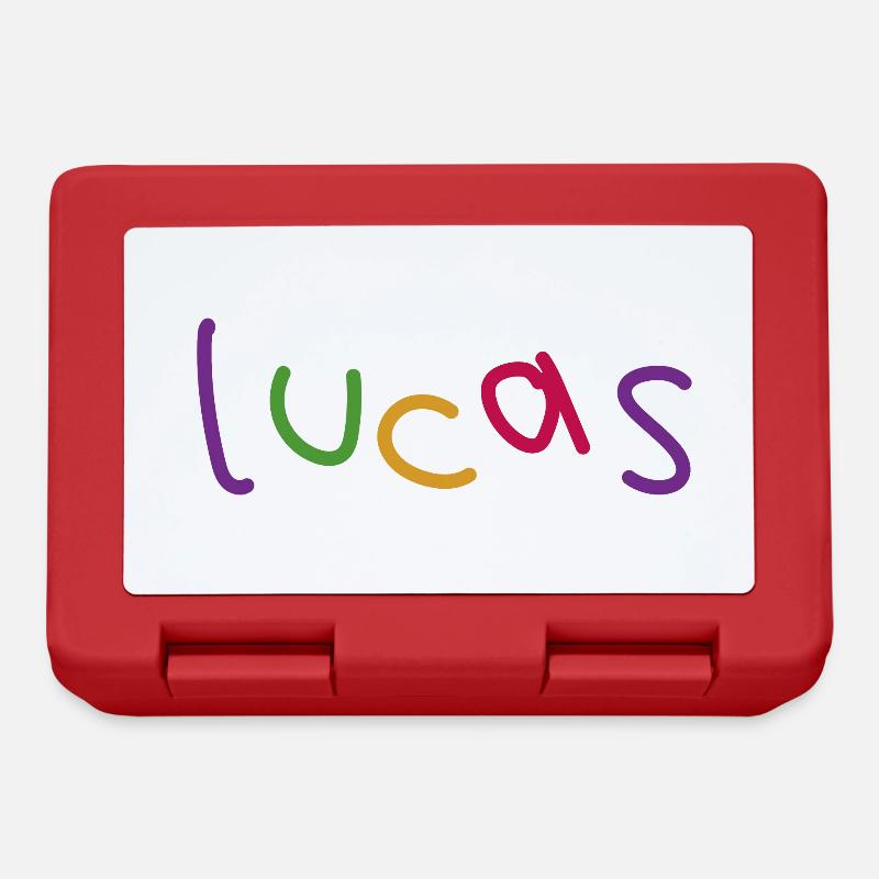 Lucas Lucas - Brotdose - Rot