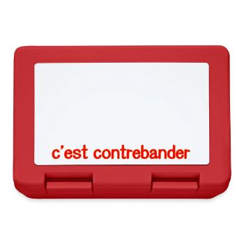 Humour Viagra Fausse Vente T-shirt - Boîte à goûter - rouge - Devant