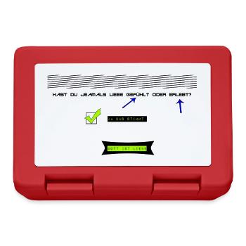 Love cannot be denied - Lunchbox - red - Front