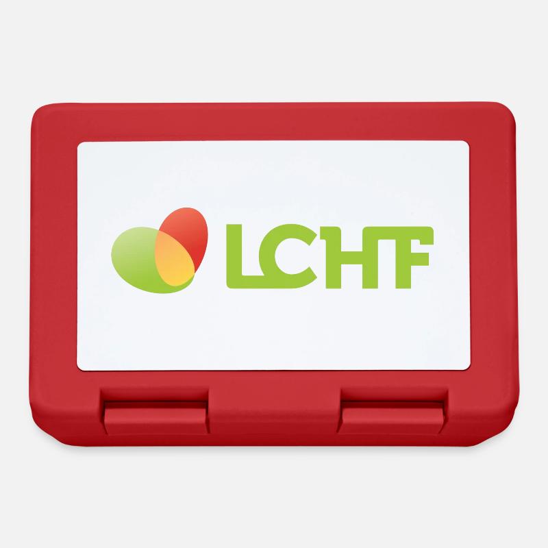 Logo LCHF de - Brotdose - Rot