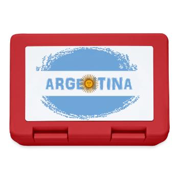 Argentina flag2 - Lunchbox - red - Front