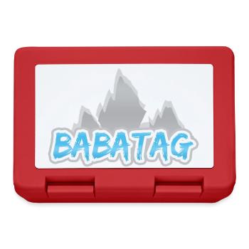 Randonnée Babatag - Boîte à goûter - rouge - Devant
