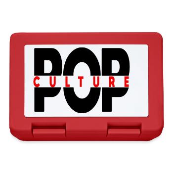 POP CULTURE - Lunchbox - red - Front