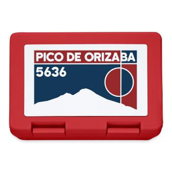 Pico de Orizaba Citlaltépetl Climb Mexico - Boîte à goûter - rouge - Devant