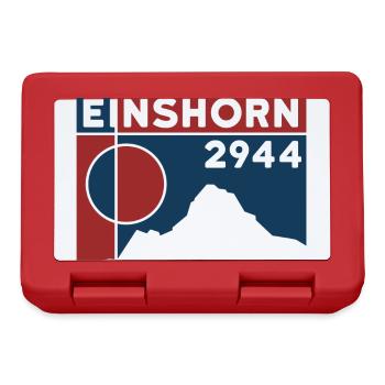 Einshorn Mountain Randonnée Randonnée Ski Randonnée Souvenir - Boîte à goûter - rouge - Devant