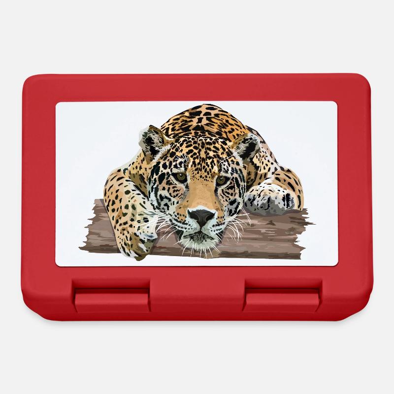 Jaguar - Brotdose - Rot