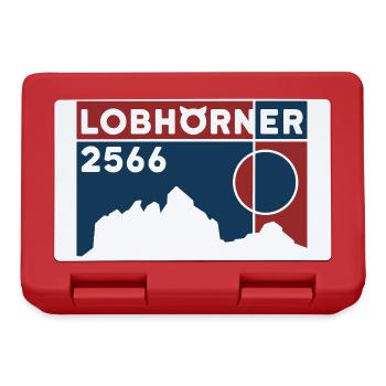 Lobhörner Wanderung Überschreitung Topo Skitour - Brotdose - Rot - Vorne