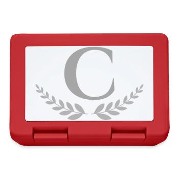 C - Brotdose - Rot - Vorne