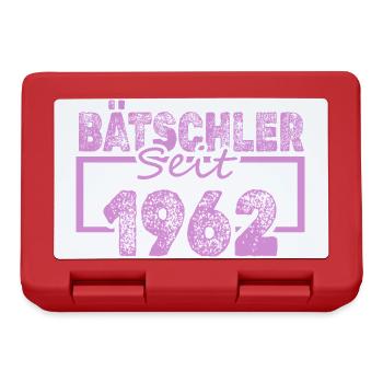 196 - Brotdose - Rot - Vorne
