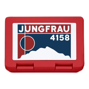Randonnée à ski dans l’Oberland bernois Jungfraujoch - Boîte à goûter - rouge - Devant