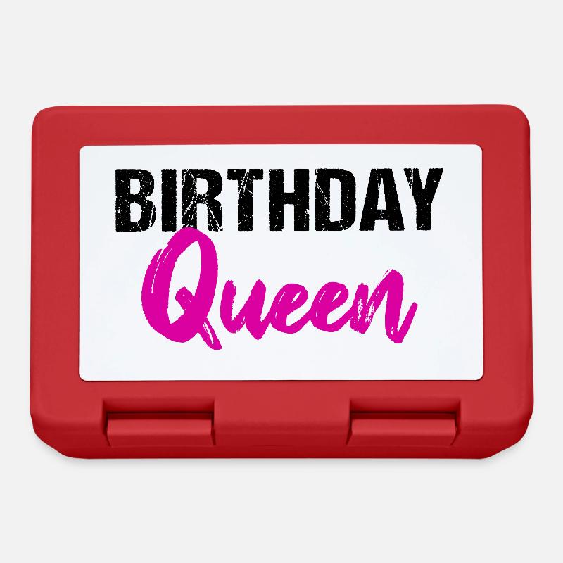 Birthday Queen - Brotdose - Rot