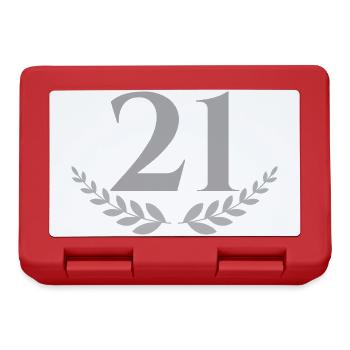 21 - Lunchbox - red - Front