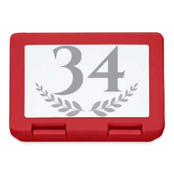 34 - Lunchbox - red - Front