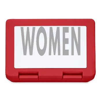 Étudiantes avocates à la Facultat de droit des femmes en droit - Boîte à goûter - rouge - Devant