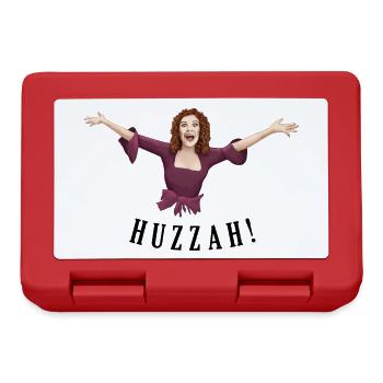HUZZAH! - Boîte à goûter - rouge - Devant