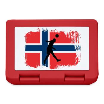 Football Norway Sports - Lunchbox - red - Front