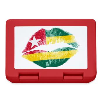 Kuss (Togo) - Brotdose - Rot - Vorne