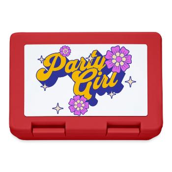 Party Girl - Brotdose - Rot - Vorne