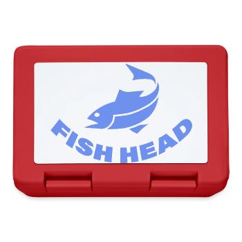 FISH HEAD - Brotdose - Rot - Vorne