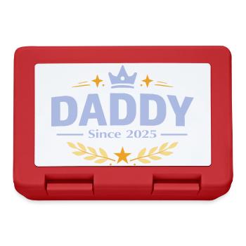 Daddy Since 2026 – Proud Dad Design - Lunchbox - red - Front