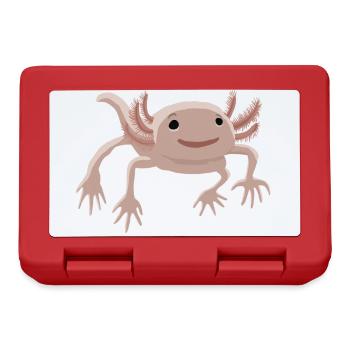 Axolotl - Boîte à goûter - rouge - Devant