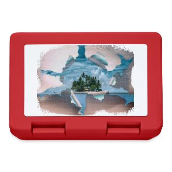 The dream of the island - Lunchbox - red - Front