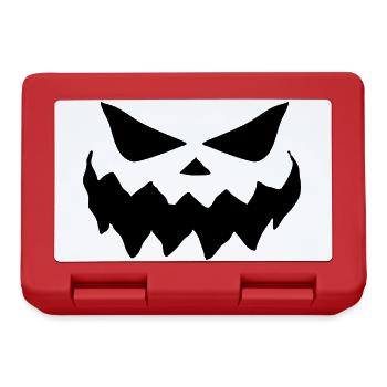 Halloween Costume Halloween Face T-shirt - Boîte à goûter - rouge - Devant