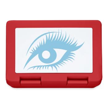 auge - Brotdose - Rot - Vorne