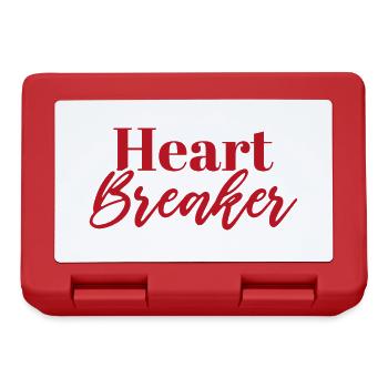 Heart Breaker - Lunchbox - red - Front
