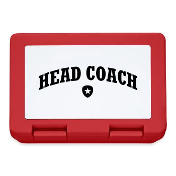 Head Coach - Lunchbox - red - Front