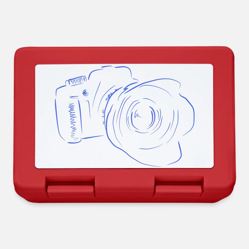 camera - Lunchbox - red