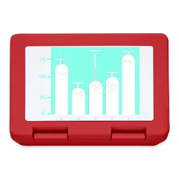 Programmierer Coder GPT - Brotdose - Rot - Vorne