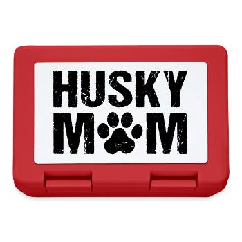 Husky Mom Siberian Husky Dogs - Lunchbox - red - Front