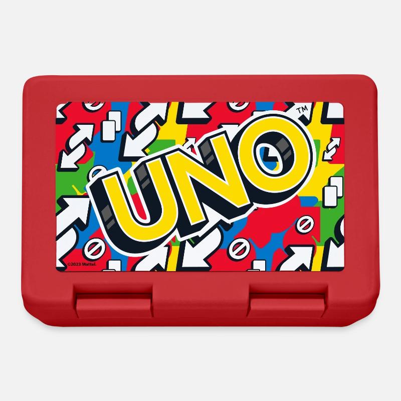 UNO™ Logo Mit Sonderkarten - Brotdose - Rot