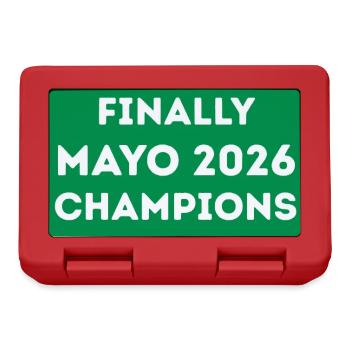 Mayo Champions 2026 - Lunchbox - red - Front