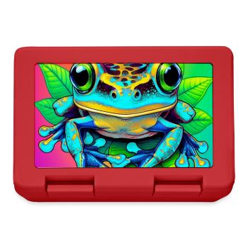 Frosch - Brotdose - Rot - Vorne