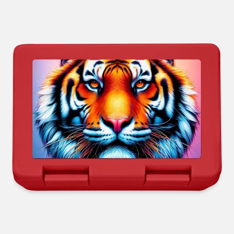 Tiger - Brotdose - Rot