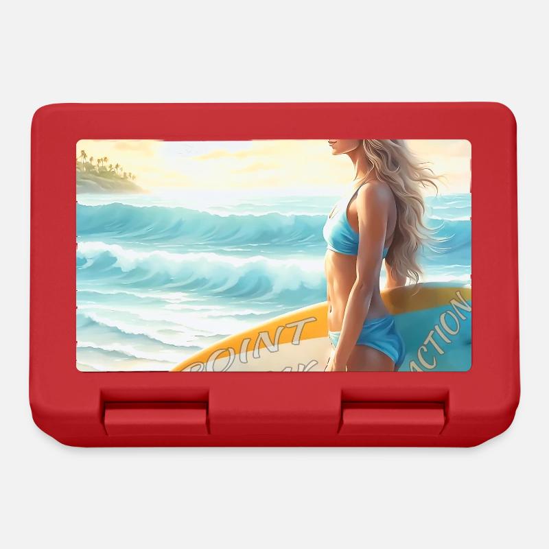 Fille Action Surf Point Break 2 - Boîte à goûter - rouge
