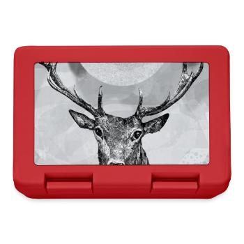 Deer - Lunchbox - red - Front