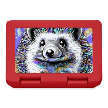 Igel - Brotdose - Rot - Vorne