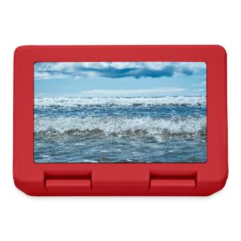 Bruit des vagues - Boîte à goûter - rouge - Devant
