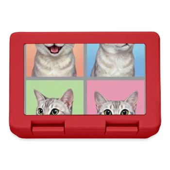 Cats Burmilla Cat - Lunchbox - red - Front