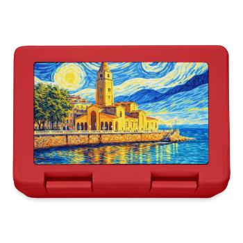 Gijón, Espagne - Boîte à goûter - rouge - Devant