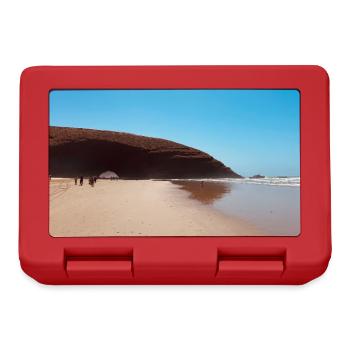 Plage de Red Rock - Boîte à goûter - rouge - Devant