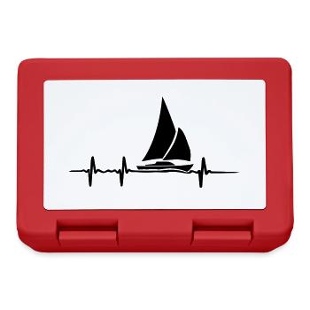 sailing - Lunchbox - red - Front