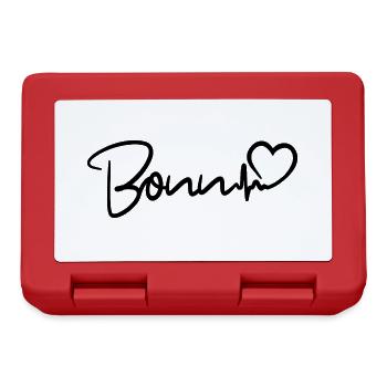 Bonn heartbeat - Lunchbox - red - Front