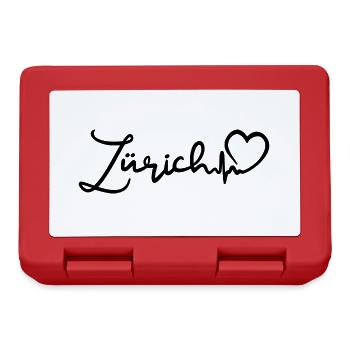 Zurich Heartbeat - Lunchbox - red - Front